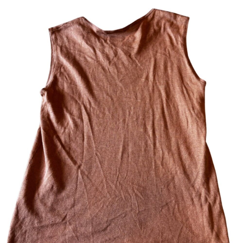 Mint Condition Massimo Dutti Sleeveless Beaded Top - image 2